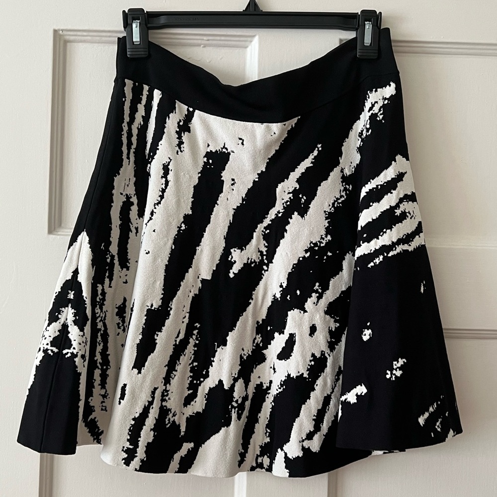 Ohne Titel Knit Abstract Print Skirt Size M